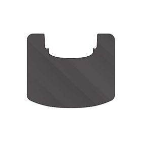 Gulvplate C800 glass - svart