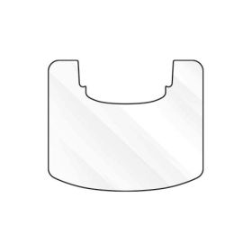 Gulvplate C800 glass - gjennomsiktig