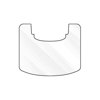 Gulvplate C800 glass - gjennomsiktig