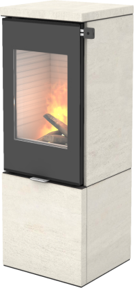 Nexo PST 120 mocca vedovn med glassdør - Porto Stone