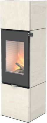 Nexo PST 160 mocca vedovn med glassdør - Porto Stone