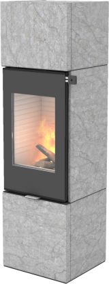 Nexo SST 160 platina vedovn med glassdør - Kleberstein