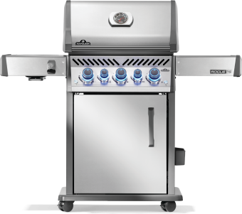 Rogue PRO-S 425 gassgrill i rustfritt stål med infrarød sidebrenner